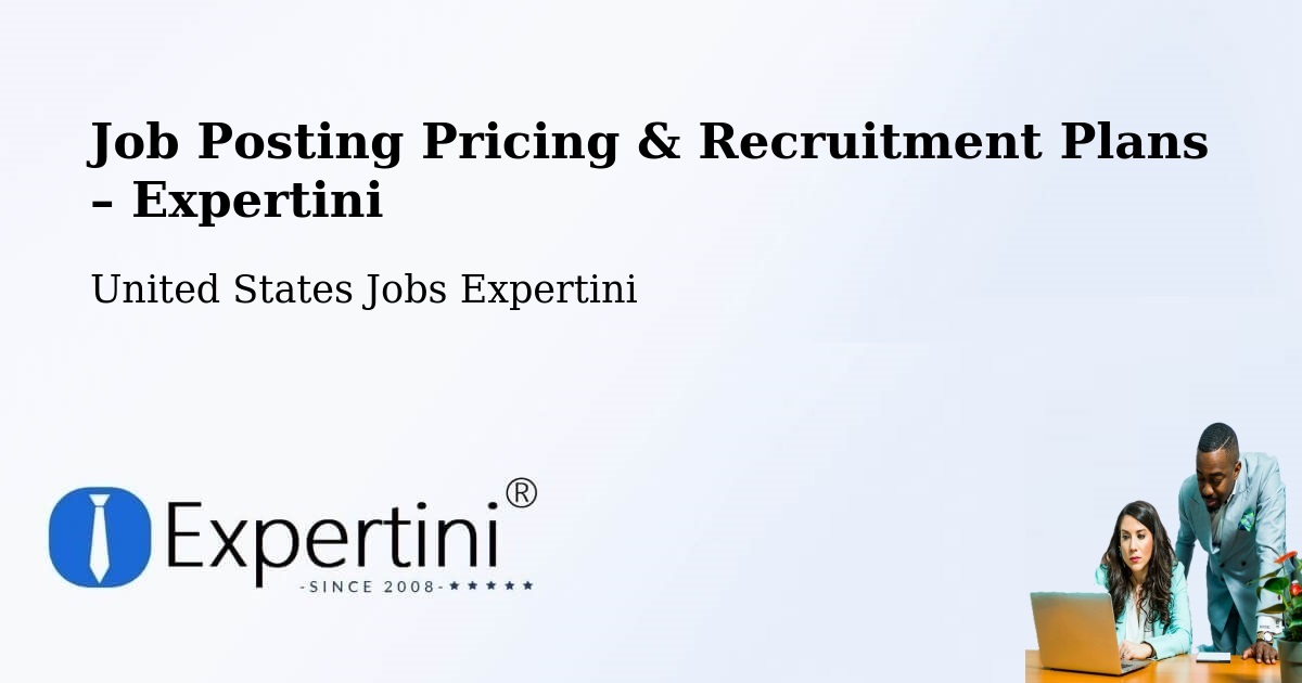 Job Posting Pricing & Recruitment Plans – Security Widefield - Security Widefield, United States Jobs Expertini